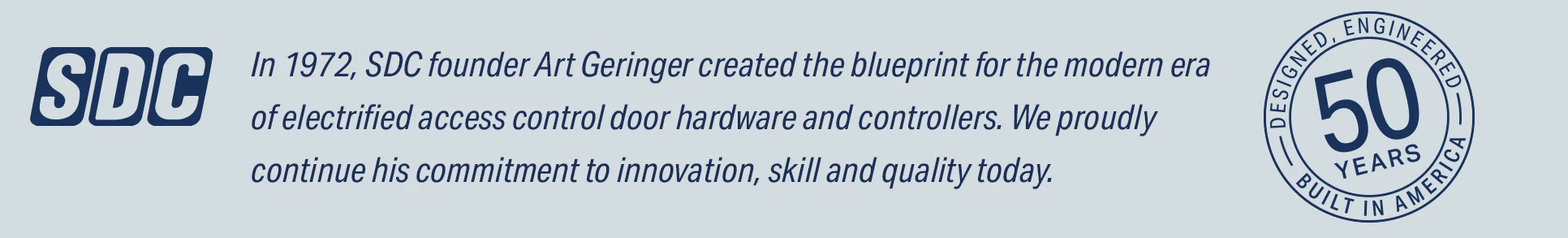 50 Year Founder Celebration