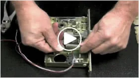 SDC 7800 Electric Mortise Lock Failsafe to Failsecure Demo