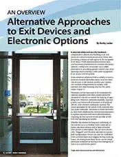 Alternative Approaches to Exit Devices
