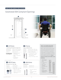 Automated ADA Compliant Openings