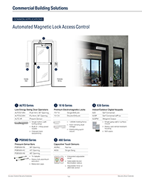Automated Magnetic Lock Access Control