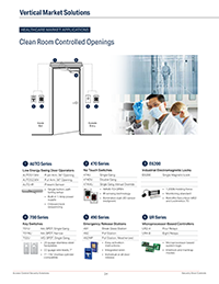 Clean Room Controlled Openings