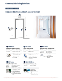 Electrified Cylindrical Lock Access Control