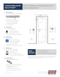 Exit Device Application
