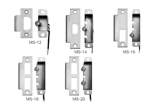 MS Series - Latch &amp; Deadbolt Monitoring Strikes