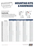 Mounting Brackets, Kits And Hardware