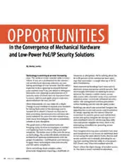 Opportunities in the Convergence