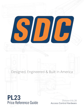 price list 23 pdf cover