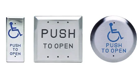 480 Series - Narrow, Square & Round Push Plates