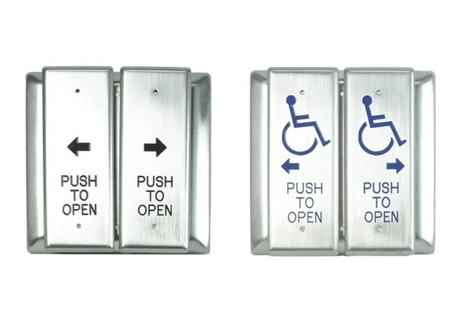 480V Series - Vestibule Push Plates