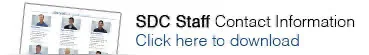 SDC Staff Contact Info