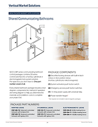 Shared Communicating Bathrooms