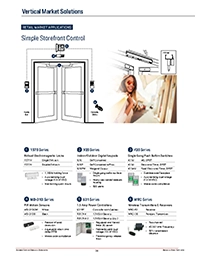 Simple Storefront Control